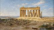 Adolf Bohm Die Akropolis oil painting artist